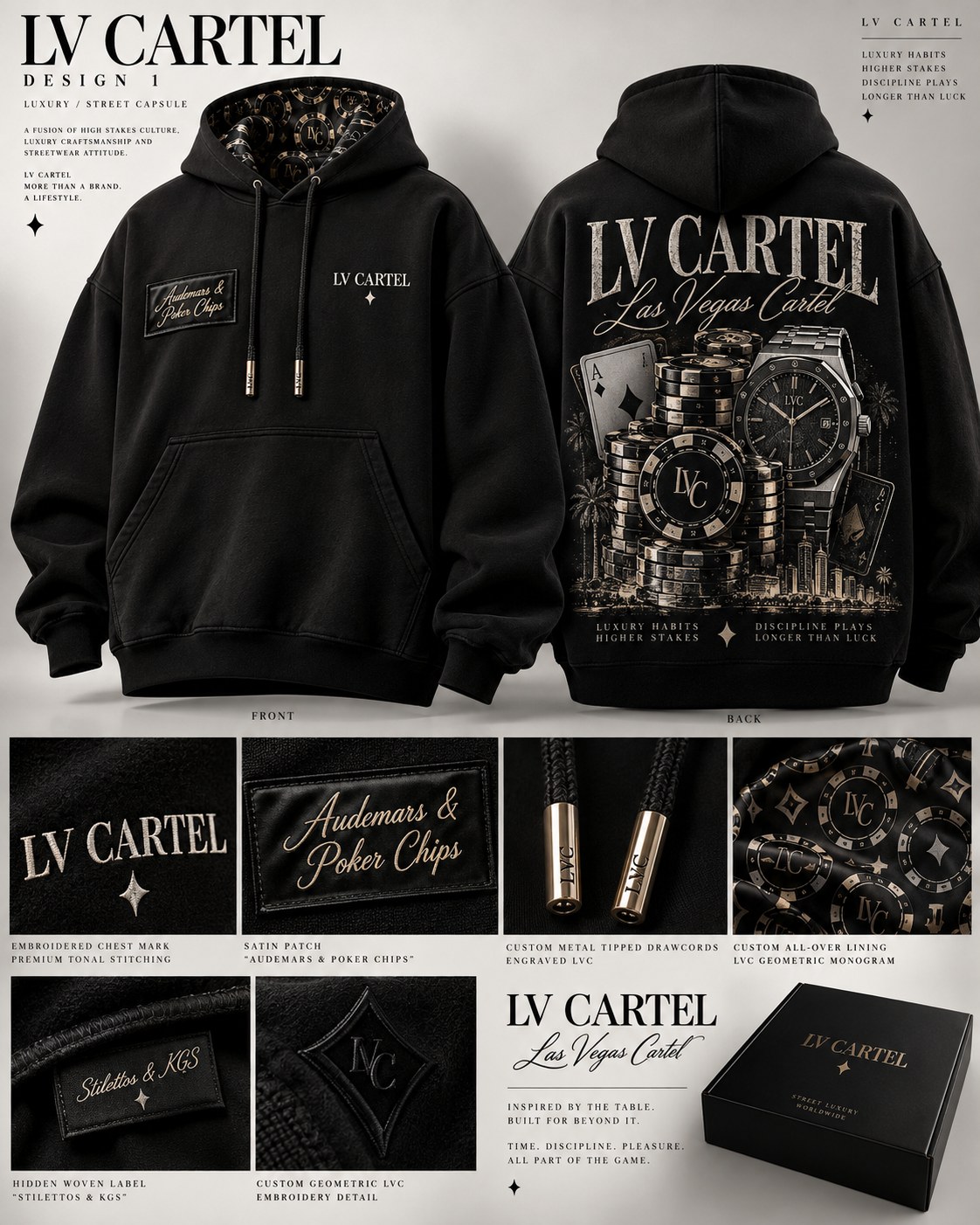 Design 01 / Hoodie — Collection 1
