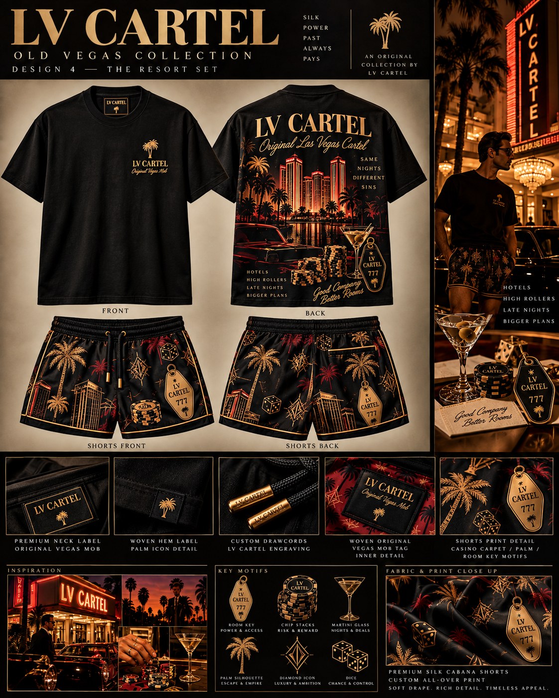 The Resort Set / Pool Player — Old Vegas